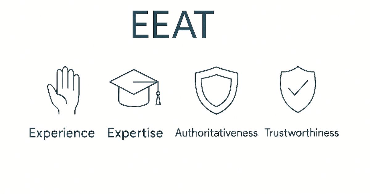 EEAT blog header designs