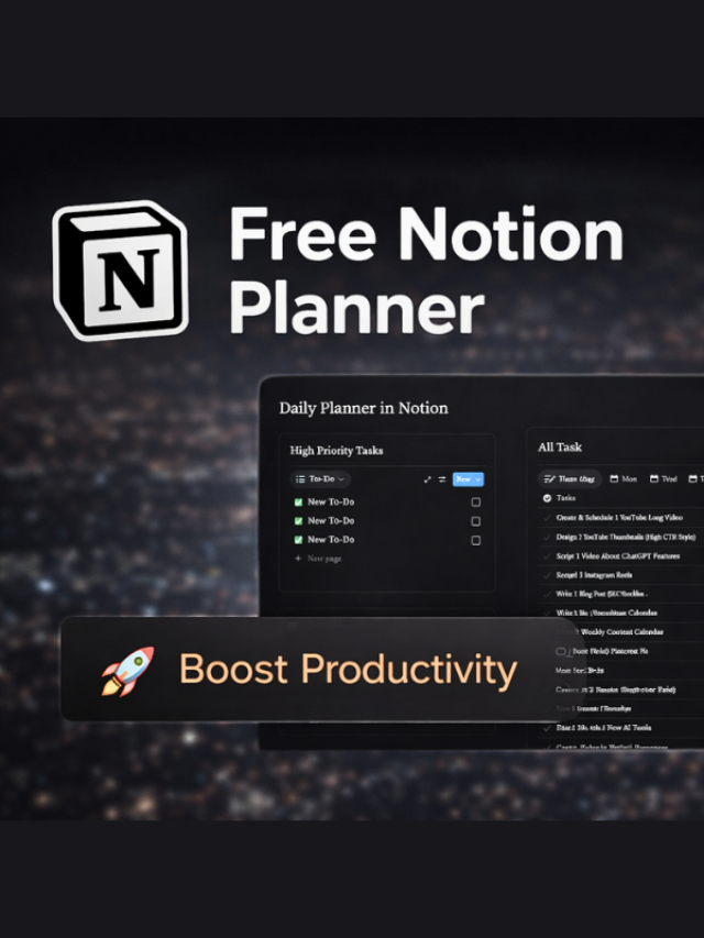 Free Daily Notion Planner